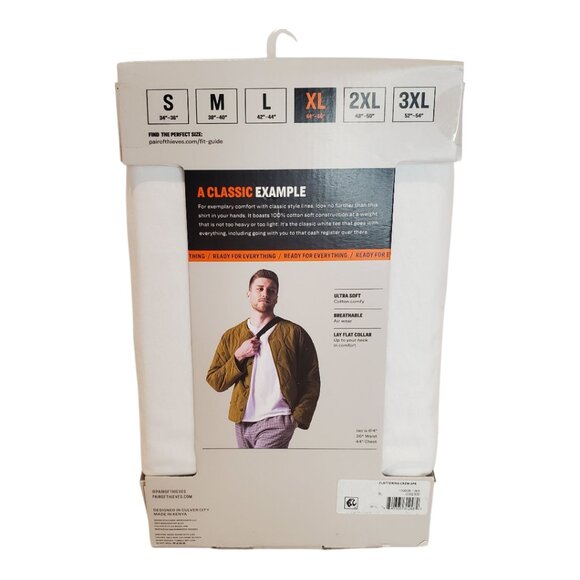 NWT PAIR OF THIEVES SZ XL 3Pack Classic Fit All Cotton Tee T-Shirt Soft Tag-Free - Picture 3 of 3